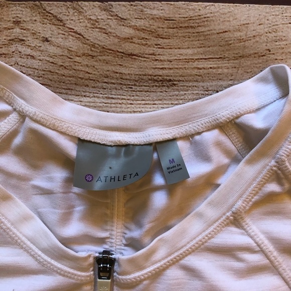 White Athleta Pacifica Tee - Picture 2 of 6